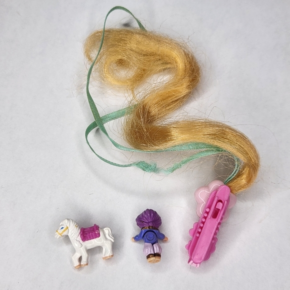 1995 Polly Pocket Arabian Beauty Pony Figures Vintage Bluebird - Picture 3 of 3